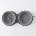 シリコンコンパクトダブルフードボウル