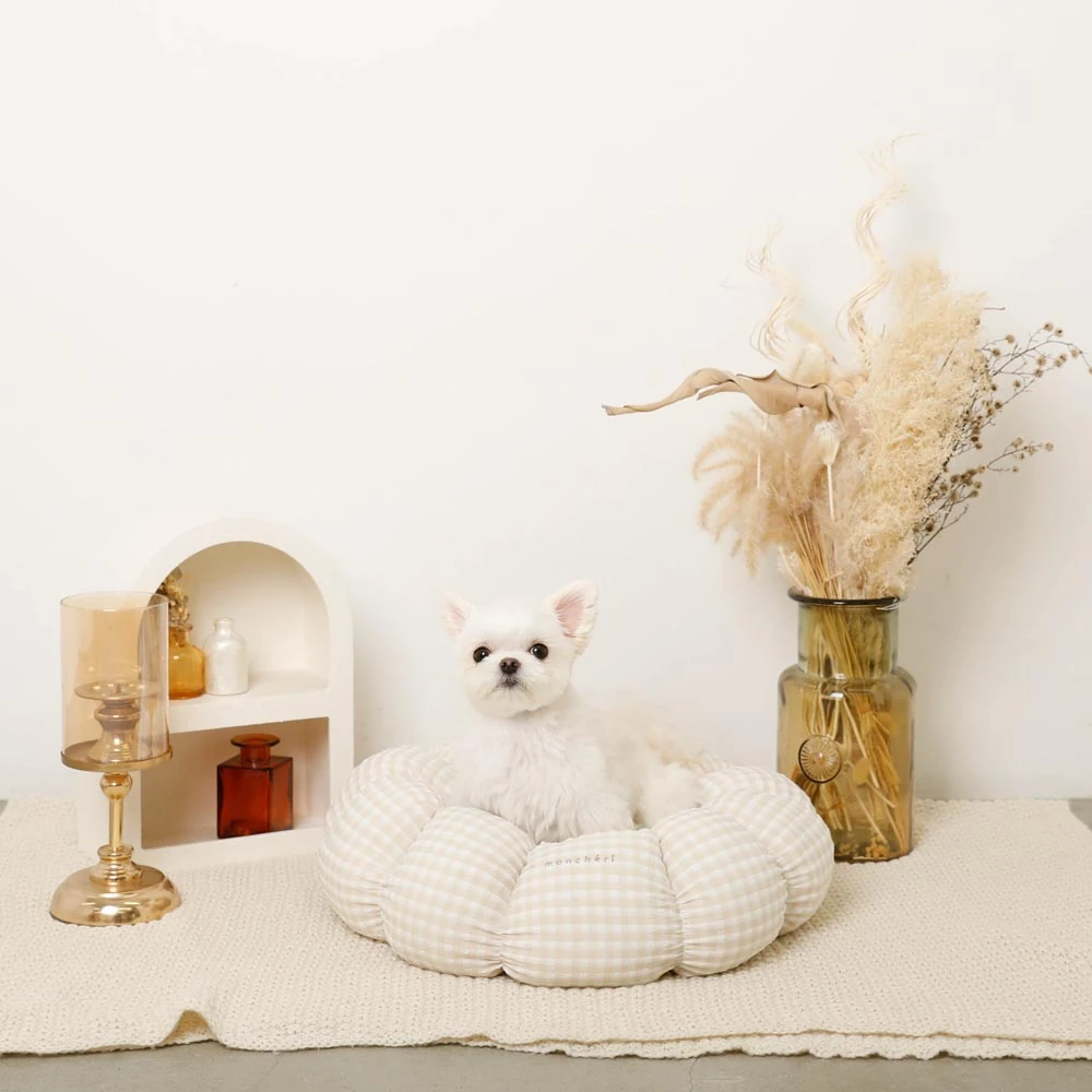 トイプードル花柄小型 犬 防寒 着お散歩