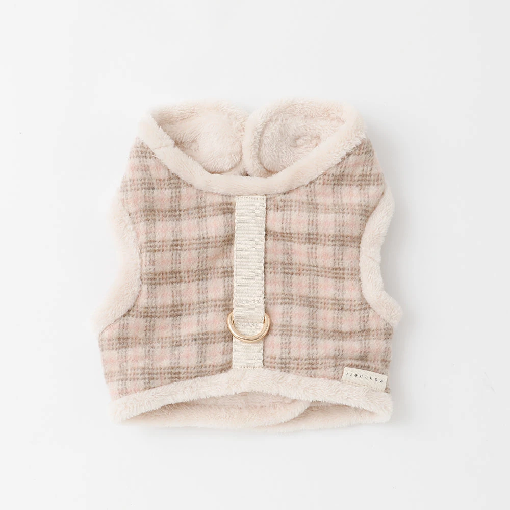 犬 服 暑 さ 対策 通気性チェックハーネス